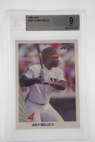 Joey Belle No. 8 Cincinnati Reds Trading Card w/COA
