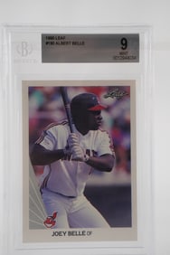 Joey Belle No. 8 Cincinnati Reds Leaf, Inc Trading Card w/COA
