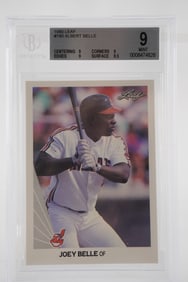 Joey Belle No. 8 Cincinnati Reds Leaf, Inc Trading Card w/COA