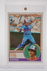 Doug Flynn No. 23 Montreal Expos AUTOGRAPHED Trading Card w/COA