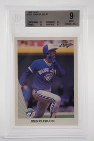John Olerud No. 9 Toronto Blue Jays Trading Card w/COA