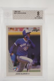 John Olerud No. 9 Toronto Blue Jays Trading Card w/COA