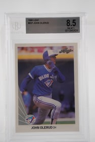 John Olerud No. 9 Toronto Blue Jays Trading Card w/COA