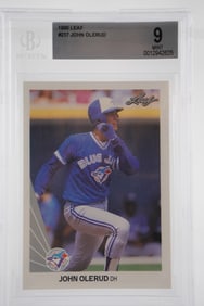 John Olerud No. 9 Toronto Blue Jays Trading Card w/COA