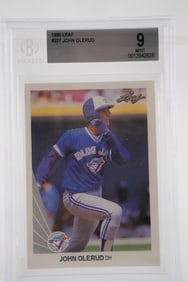 John Olerud No. 9 Toronto Blue Jays Trading Card w/COA