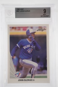 John Olerud No. 9 Toronto Blue Jays Trading Card w/COA