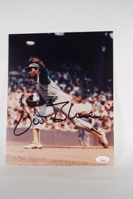 Vida Blue Oakland A's AUTOGRAPHED 8 x 10 Color Photo w/COA