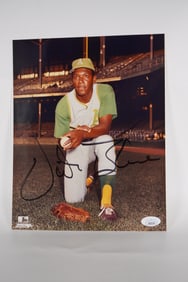 Vida Blue Oakland A's AUTOGRAPHED 8 x 10 Color Photo w/COA