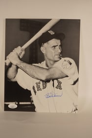 Bobby Doerr No. 1 Boston Red Sox AUTOGRAPHED 8 x 10 B & W Photo w/COA