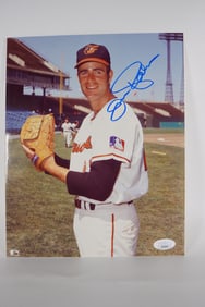 Jim Palmer No. 22 Baltimore Orioles AUTOGRAPHED 8 x 10 Color Photo w/COA