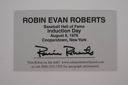 Robin Roberts AUTOGRAPHED Ticket w/COA