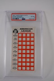 Frank Howard Topps Punch-Outs American League PSA Mint