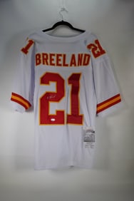 Bashaud Breeland No. 21 Kansas City Chiefs AUTOGRAPHED Jersey w/COA