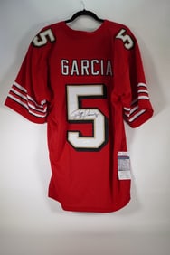 Jeff Garcia No. 5 San Francisco 49ers AUTOGRAPHED Jersey w/COA