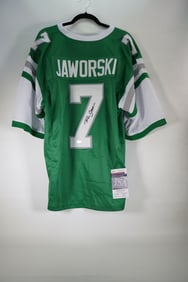 Ron Jaworski No. 7 Philadelphia Eagles AUTOGRAPHED Jersey w/COA