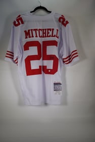 Elijah Mitchell No. 25 San Francisco 49ers AUTOGRAPHED Jersey w/COA