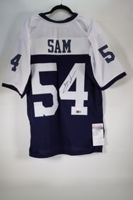 Sam Williams No. 54 Dallas Cowboys AUTOGRAPHED Jersey w/COA