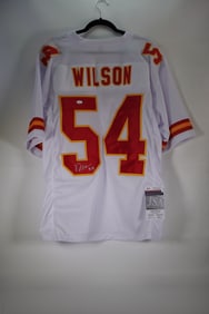 Damien Wilson No. 54 Kansas City Chiefs AUTOGRAPHED Jersey w/COA