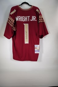 Winston Wright No. 1 AUTOGRAPHED Jersey w/COA