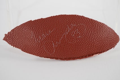 Trace Armstrong AUTOGRAPHED Ball Panel w/COA