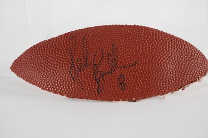 Mark Brunell AUTOGRAPHED Ball Panel w/COA