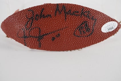 Jim Jensen AUTOGRAPHED Ball Panel w/COA
