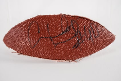 Andre Wadsworth AUTOGRAPHED Ball Panel w/COA