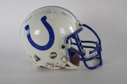 Johnny Unitas No. 19 Baltimore Colts AUTOGRAPHED Helmet