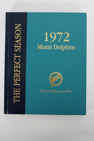 Miami Dolphins Autographed Book of Signatures Original Signature Series w/COA