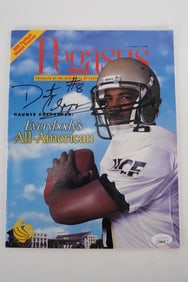 Dante Culpepper No. 8 Autographed Magazine University of Central Florida Knights w/COA