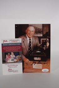 Jay Berwanger AUTOGRAPHED 5 x 7 Color Photo w/COA