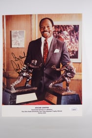 Archie Griffin AUTOGRAPHED 8 x 10 Color Photo w/COA