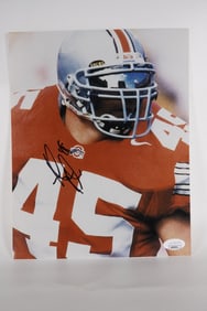 Andy Katzenmoyer No. 45 AUTOGRAPHED 8 x 10 Color Photo Ohio State Buckeyes w/COA