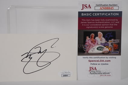 Mike Miller Autographed Signature Index Card w/COA