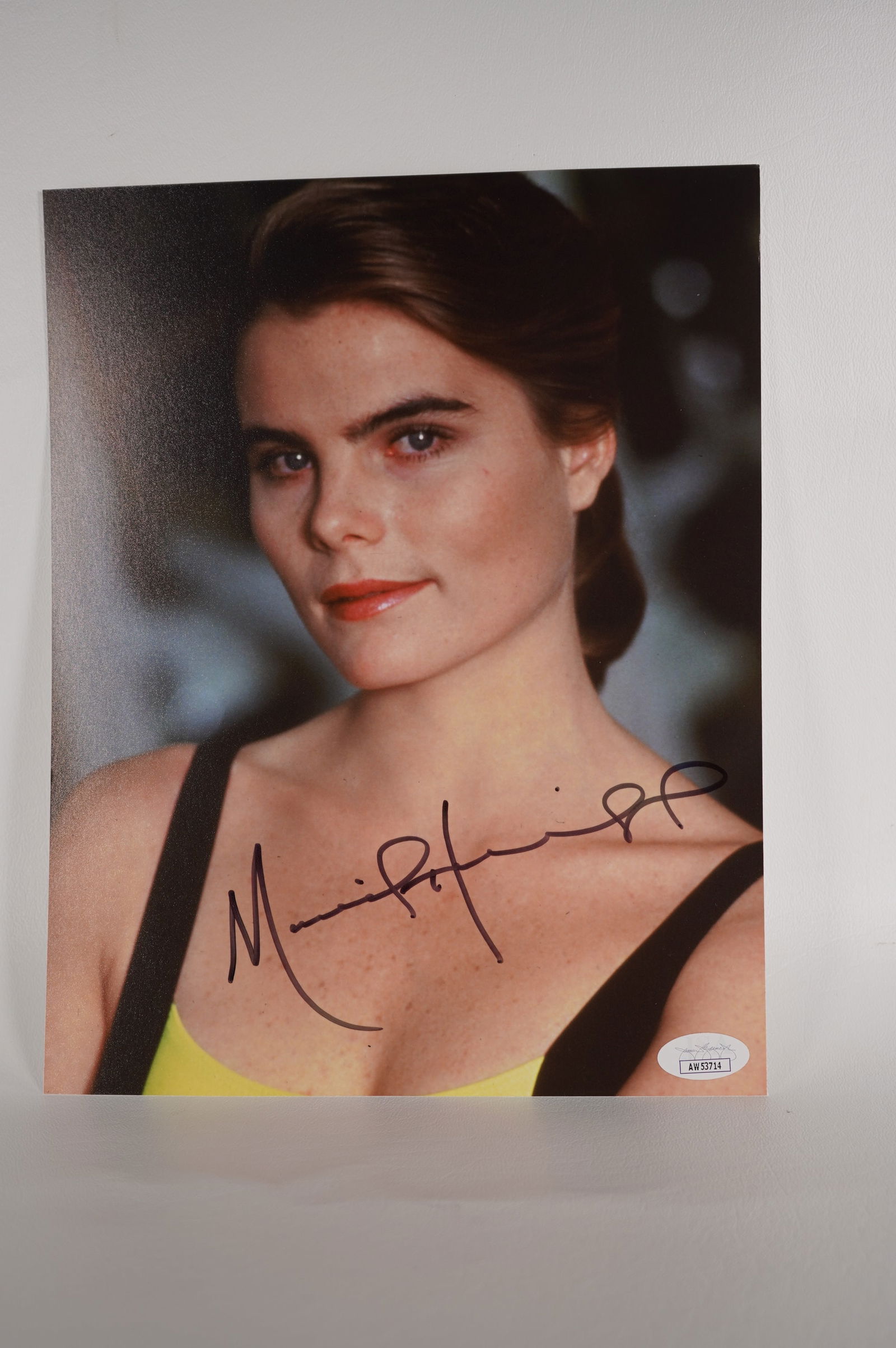 Actress Lana Wood Color Topless Photo Signed