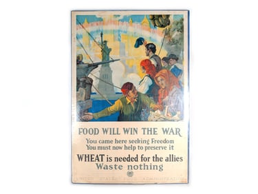 Statue of Liberty WW1 USFA Poster 30"