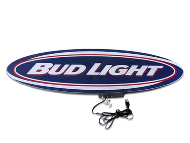 New Unused Bud Light Light-Up Store Display