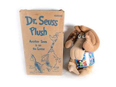 Coleco Thidwick the Big-Hearted Moose Plush MIB Unused