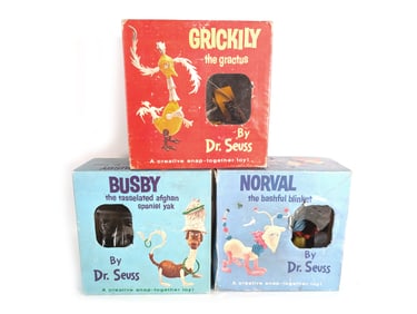 1960 Revell Busby Grickily and Norval Model Kits Complete in Boxes