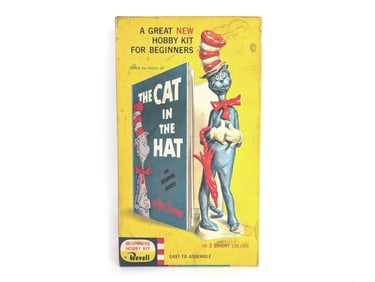 1959 Revell Cat in the Hat Model Kit Complete in Original Box