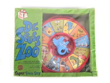 Mattel Dr. Seuss Horton Super See 'n Say Toy MIB Rare