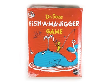 Mattel Dr. Seuss Fish-a-Ma-Jigger Game Sealed Unused