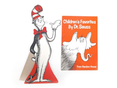 Pair of Dr. Seuss Cat in the Hat & Horton Countertop Displays