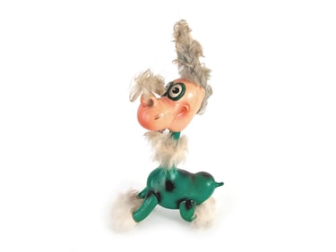 1968 Poynter Products Dr. Seuss Green Dog Creature Merry Menagerie Figure