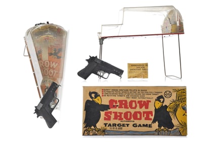 Marx ca. 1950s-1960s Crow Shoot Automatic Target Game Boxed