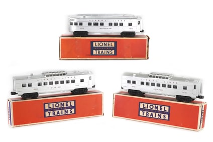Lionel Passenger Cars 2432 2432 2436 Boxed