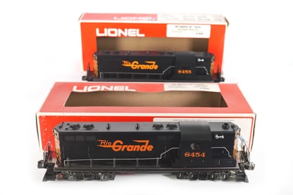 Lionel 6-8455 Rio Grande GP-7 Diesel Engine Powered & Dummy Units Boxed
