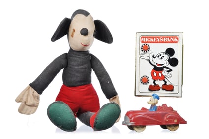 3 Mickey Mouse and Friends Disney Toys