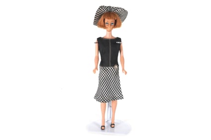 1960's Titian American Girl Barbie Doll in Pretty as Picture
