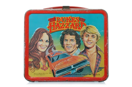 1980s Dukes of Hazzard Aladdin Tin Lunchbox